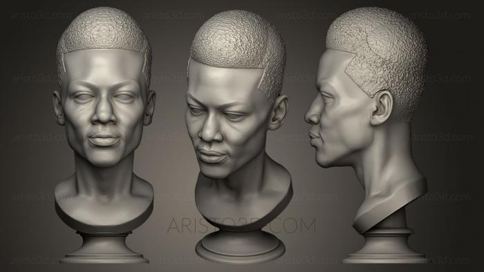 Busts and bas-reliefs of famous people (BUSTC_0168) 3D model for CNC machine